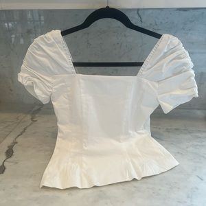 Antonio Melani white blouse size 0, in great condition